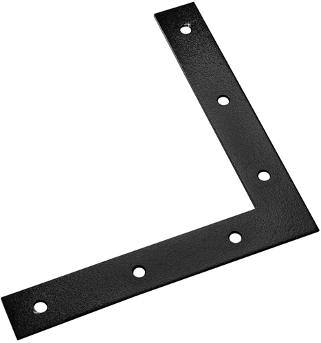 Cargue la imagen en el visor de la galería, Waelbers raamhoek 120mm zwart txt p 4st kvp - 20 stuk(s) - 2068kvp.24
