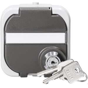 Buiten stopcontact met slot