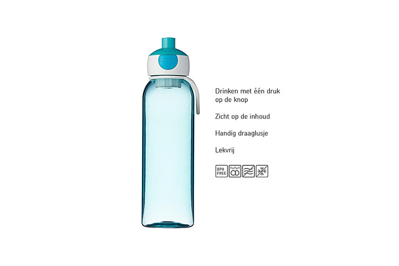 Load image into Gallery viewer, Mepal waterfles blauw 500ml

