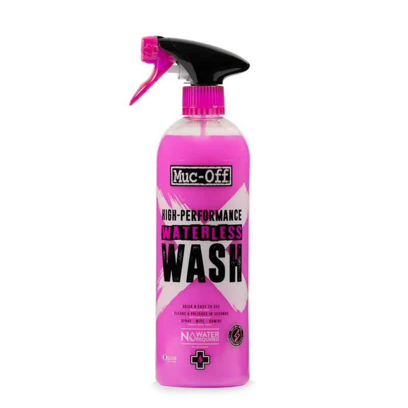 Afbeelding laden in galerijviewer, Muc-off high performance waterless wash motor fiets poetsmiddel 750ml
