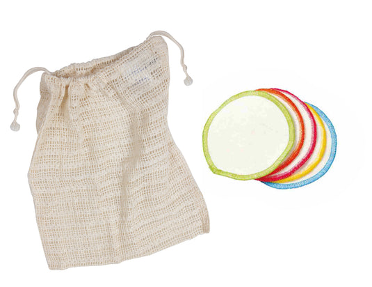 Anae wasbare make-up schijfjes + waszak - 10st