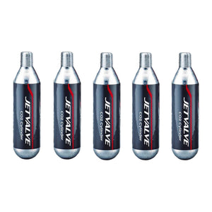 Weldtite jetvalve co2 cilinders, 5 stuks