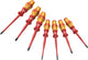 Wera 160 iss 7 schroevendraaierset kraftform plus serie 100. met gereduceerde klingdiameter alsmede geringere greepdiameters, 7 -delig - 1 stuk(s) - 05135961001