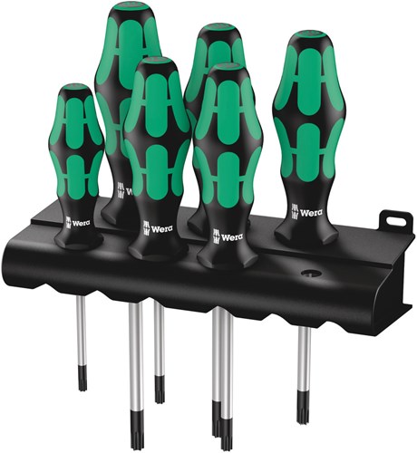 Wera 367 6 schroevendraaierset kraftform plus torx® + houder, 6 -delig - 1 stuk(s) - 05028062001