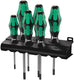 Wera 367 6 torx® bo kraftform plus torx® bo-schroevendraaierset + houder, 6 -delig - 1 stuk(s) - 05138250001