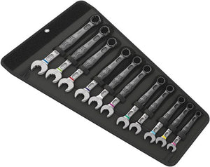 Wera 05020231001 6003 joker 11 set 1 ring-steeksleutelset 11-delig sleutelbreedte (metrisch) 8 - 19 mm