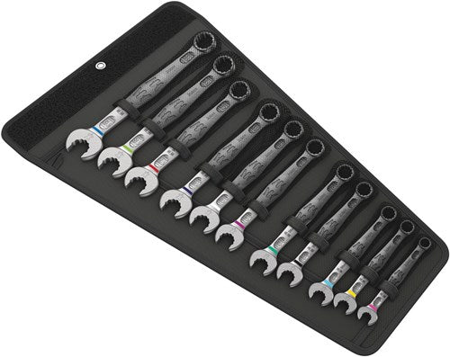 Afbeelding laden in galerijviewer, Wera 05020231001 6003 joker 11 set 1 ring-steeksleutelset 11-delig sleutelbreedte (metrisch) 8 - 19 mm
