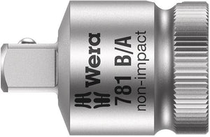 Wera 781 b 3 8 adapter | verbindingsstuk | 781 b a x 1 4 x 27 mm x 3 8 - 05042672001