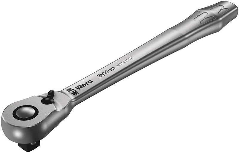 Load image into Gallery viewer, Wera 8004 c zyklop metal ratchet with switch lever and 1 2 drive
