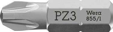 Wera 855 1 z bits pozidriv, pz 3 x 25 mm - 1 stuk(s) - 05072084001