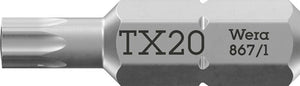 Wera 867 1 torx® bits, tx 20 x 25 mm - 1 stuk(s) - 05066487001