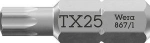 Wera 867 1 torx® bits, tx 25 x 25 mm - 1 stuk(s) - 05066488001