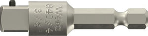 Wera 870 4 adapter, 3 8 duim x 50 mm - 1 stuk(s) - 05050215001