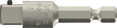 Load image into Gallery viewer, Wera 870 4 adapter, 3 8 duim x 50 mm - 1 stuk(s) - 05050215001
