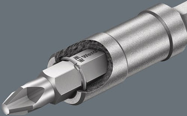 Wera 899 4 1 s universele bithouder met sterke spanring, 1 4 duim x 300 mm - 1 stuk(s) - 05160981001