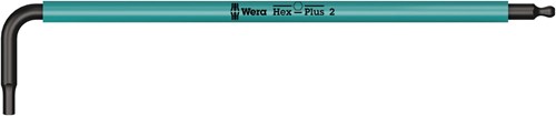 Load image into Gallery viewer, Wera 950 spkl stiftsleutel multicolour, metrisch, blacklaser, hex-plus, 2.0 mm - 1 stuk(s) - 05022602001
