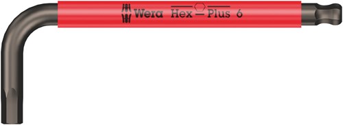 Wera 950 spks stiftsleutel multicolour, metrisch, 6 x 100 mm - 05022675001