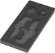 Wera 9840 schuimrubberen inzetstuk voor stiftsleutels set 1, zonder gereedschap, 172 x 30 x 392 mm - 05137340001