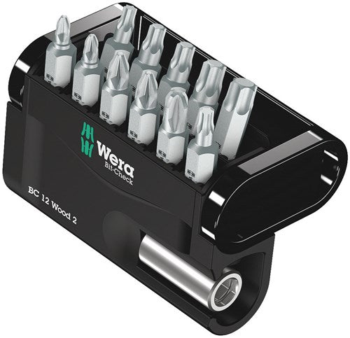 Afbeelding laden in galerijviewer, Wera bit-check 12 wood 2, 12 -delig - 1 stuk(s) - 05057422001
