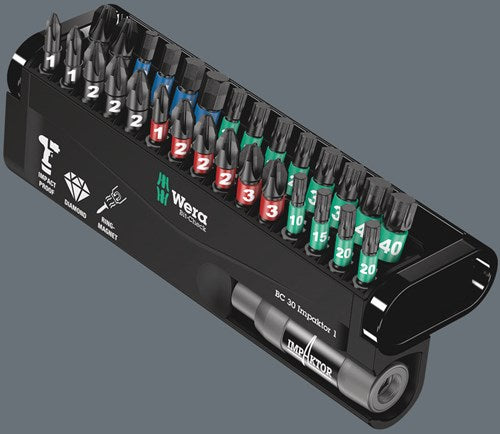 Wera bit-check 30 impaktor 1, 30 -delig - 1 stuk(s) - 05057690001
