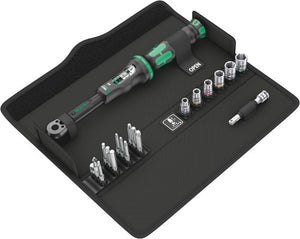 Wera click-torque a6 set 1 draaimomentsleutel (zwart groen)