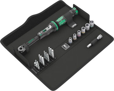 Wera click-torque a6 set 1 draaimomentsleutel (zwart groen)