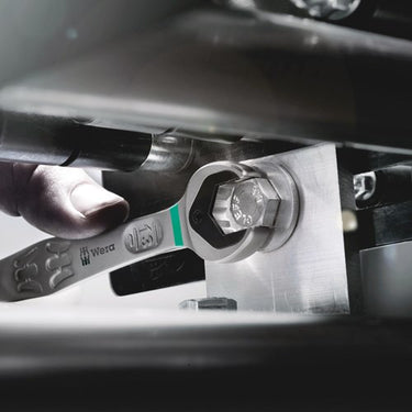 Wera dubbele steeksleutel | 30 x 32 mm lengte 305 mm | mat verchroomd | 1 stuk - 05020264001 05020264001