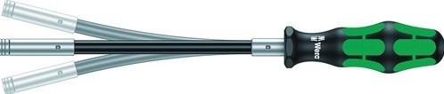 Load image into Gallery viewer, Wera handbithouder | 1 4 inch met magneet | klinglengte 173,5 mm | mes flexibel 3-componentengreep | 1 stuk - 05028161001 - 05028161001

