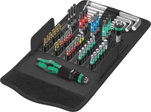 Wera kraftform kompakt 100 gereedschapsset (52-delig)