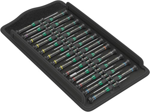 Wera kraftform micro 12 electronics elektronica-schroevendraaierset 12-delig - 05134000001
