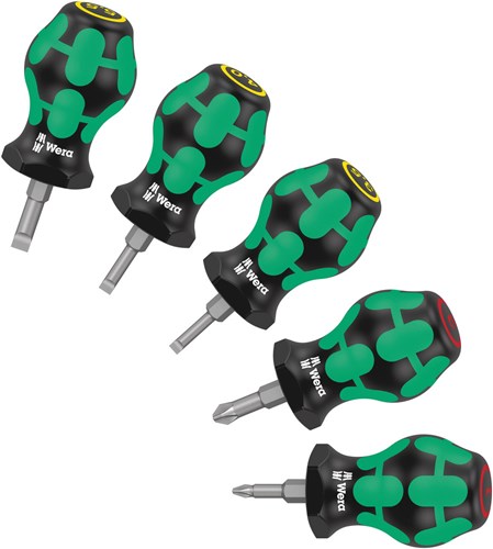 Load image into Gallery viewer, Wera stubby | set 1 | schroevendraaierset | 5-delig - 05008870001
