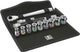 Wera 8100 sb hf 1 zyklop metal-ratelset, omschakelpal, 3 8 -aandrijving, met vasthoudfunctie, metrisch, 13-delig - 1 stuk(s) - 05003785001