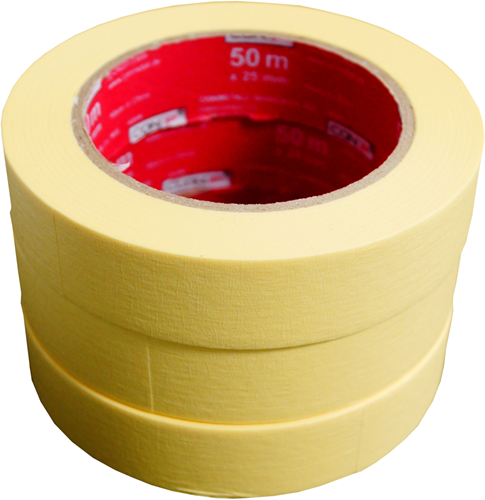 Afbeelding laden in galerijviewer, Werkzeyt schilderstape 25mm x 5m 3st - b22299
