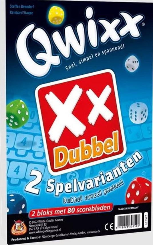 White goblin games qwixx dubbel dobbelspel
