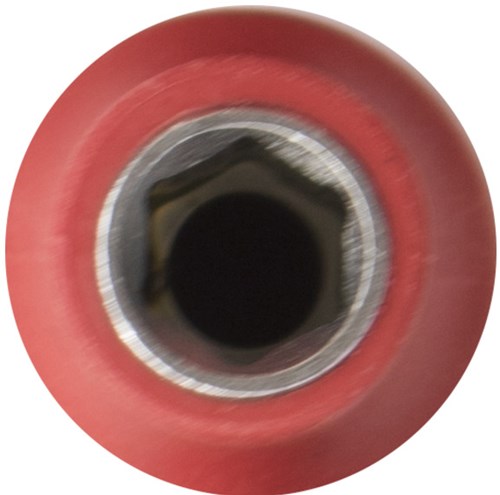 Laden Sie das Bild in Galerie -Viewer, Wiha 246246 dopsleutelinzet geïsoleerd 1 4 binnenzeskant 5.0 mm x 65 mm - 43111
