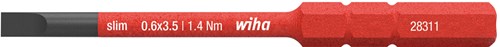 Load image into Gallery viewer, Wiha 283110035 bit slimbit electric sleufkop 3.5 mm x 75 mm - 41159
