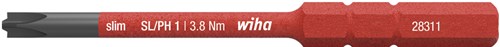 Load image into Gallery viewer, Wiha 2831131 bit slimbit electric plusmin phillips sl ph1 x 75 mm - 34587
