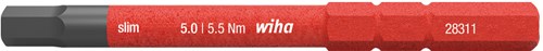 Load image into Gallery viewer, Wiha 283118050 bit slimbit electric zeskant 5.0 mm x 75 mm - 37226
