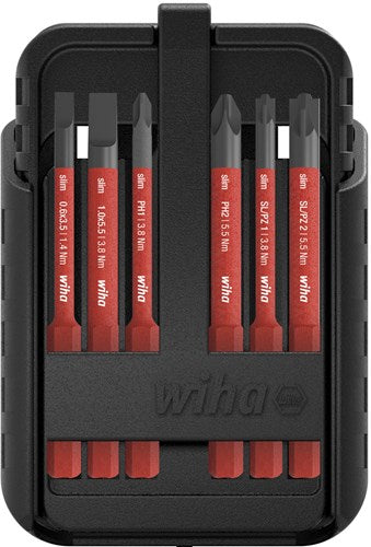 Wiha sb 2831b951 slimbit box bitset (rood)