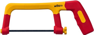 Wiha beugelzaag electric (rood geel, 300 mm 2x 150 mm zaagblad )