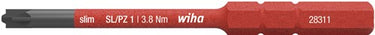 Wiha omkeerkling | plus minus sleuf pzd 1 x 75 mm | vde geïsoleerd | 1 stuk - 34589 - 34589