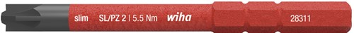 Load image into Gallery viewer, Wiha omkeerkling | plus minus sleuf pzd 2 x 75 mm | vde geïsoleerd | 1 stuk - 34590 - 34590
