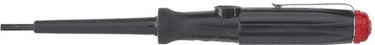 Wiha sb2557 spanningszoeker 150-250 volt sleufkop zwart, met clip in blister 3.0 mm - 31771