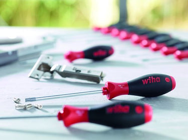 Wiha schroevendraaierset 302hk12 | 12-delig sleuf ph pzd tx | meercomponentengrepen | ronde kling | 1 stuk - 41002