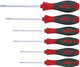 Wiha schroevendraaierset 362k6so | 6-delig torx® | meercomponentengrepen | ronde kling | 1 stuk - 07155 - 07155