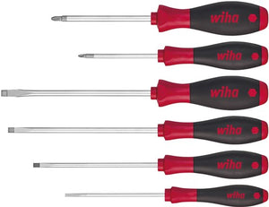 Wiha schroevendraaierset softfinish 7153 (zwart rood)
