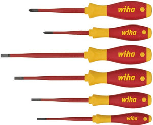 Wiha softfinish slimfix sleuf ph schroevendraaierset vde 3201k6 | 6-delig | - 35389