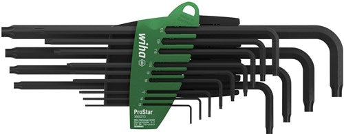 Load image into Gallery viewer, Wiha stiftsleutelset | in prostar houder | torx® | 14-delig | chemisch gezwart | in blister - 24852 - 24852
