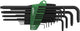 Wiha stiftsleutelset | in prostar houder | torx® | 14-delig | chemisch gezwart | in blister - 24852 - 24852