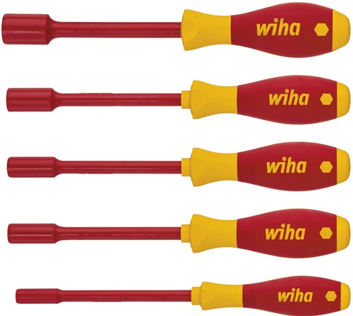 Wiha zeskantsteeksleutel-set | 5-delig | 5,5 | 1 stuk - 29466 - 29466